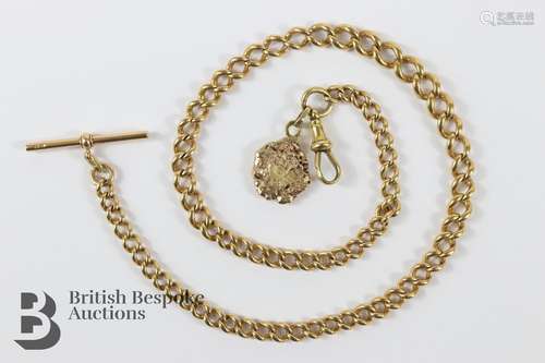 18ct Gold Albert Watch Chain