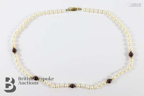 Cultured Pearl Necklace