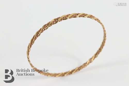 9ct Welsh Gold Bracelet