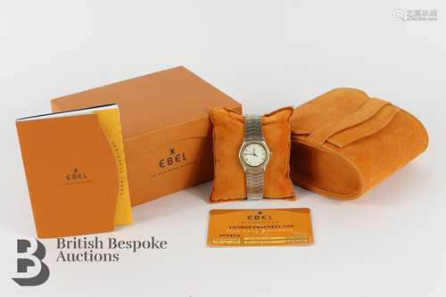 Ladies Stainless Steel Ebel Wrist Watch