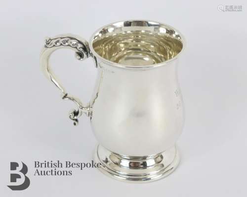 Sterling Silver Christening Mug