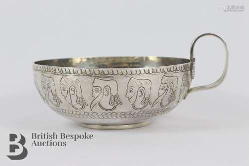 Edward VII Silver Bowl