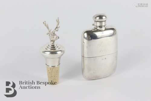 Silver Hip Flask