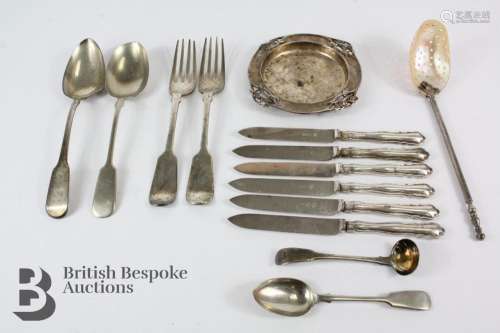 Quantity of Silver Cutlery