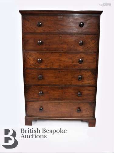 Large Mahogany Chest of Drawers