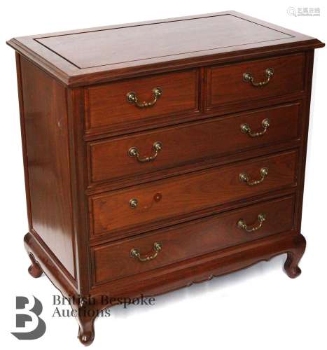 Pair of Rosewood Chest of Drawers