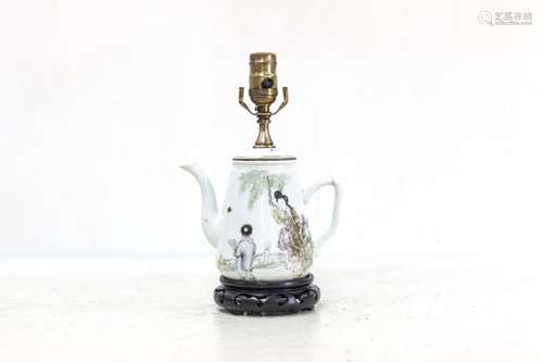 Chinese Teapot Lamp