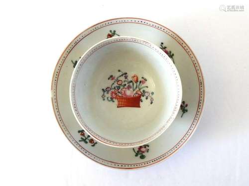 Vintage Antique 18th-Century Chinese Export Porcelain Famill...