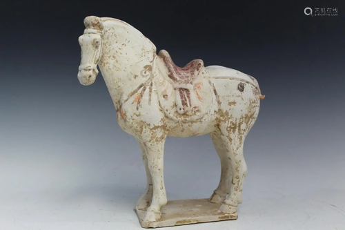 Chinese Pottery Horse Statue