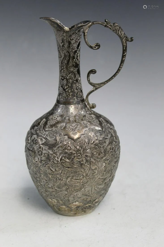 Antique Silver Ewer