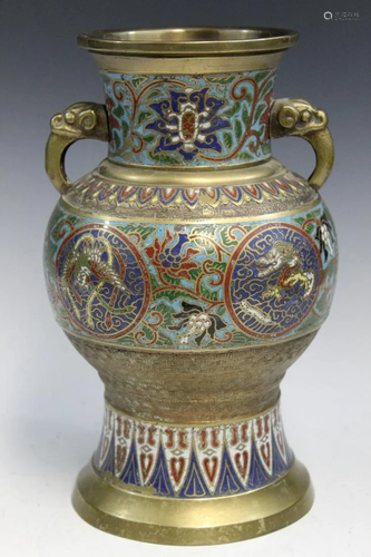 Japanese Cloisonne Vase