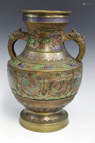 Japanese Cloisonne Vase