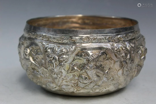 Thai Silver Bowl