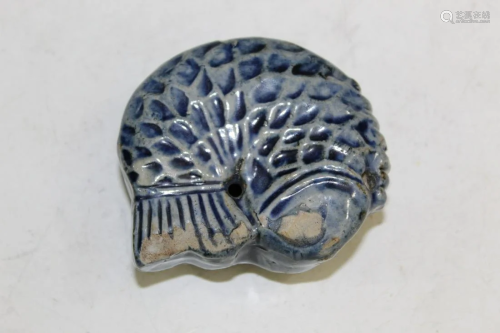 Korean Porcelain Fish Water Dropper
