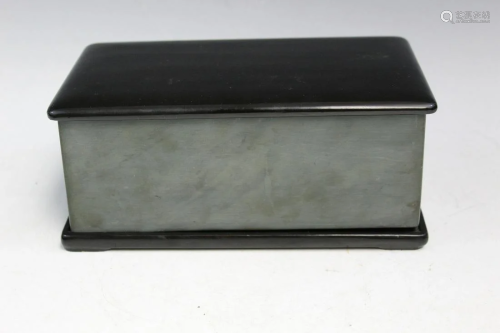 Chinese Ink Stone with Lacquered Covers