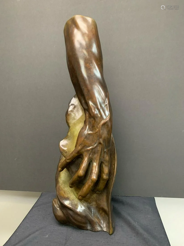 Frederick Hart, "Arm of Adam" limited edition bron...