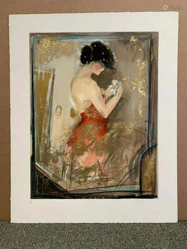 Janey Treby, "Muse I" signed limited edition serig...