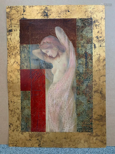 Csaba Markus, "Eos" signed limited edition serigra...