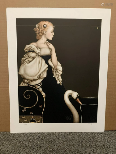 Michael Parkes signed limited edition lithograph print, &quo...