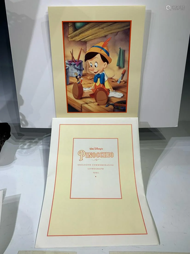 Disney's "Pinocchio" Exclusive Commemorative ...