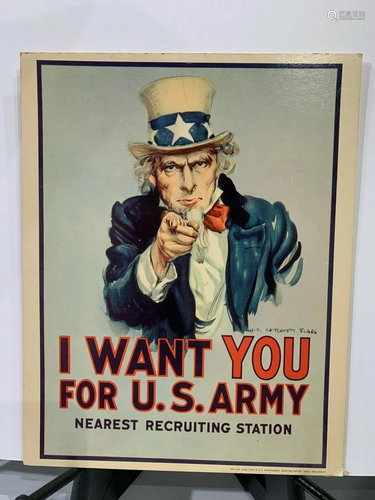 "I Want You for US Army" print, June 1968