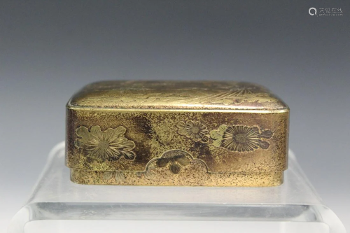 Japanese Metal Box.