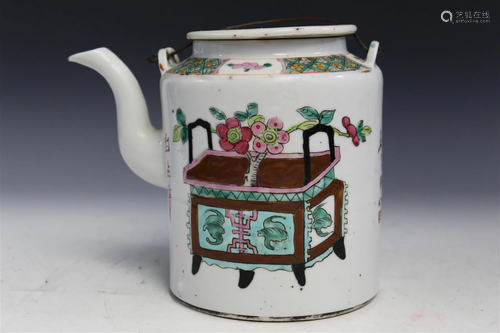 Chinese Porcelain Teapot