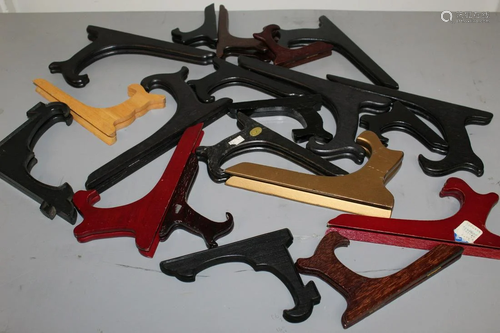 Group of Wood Stands