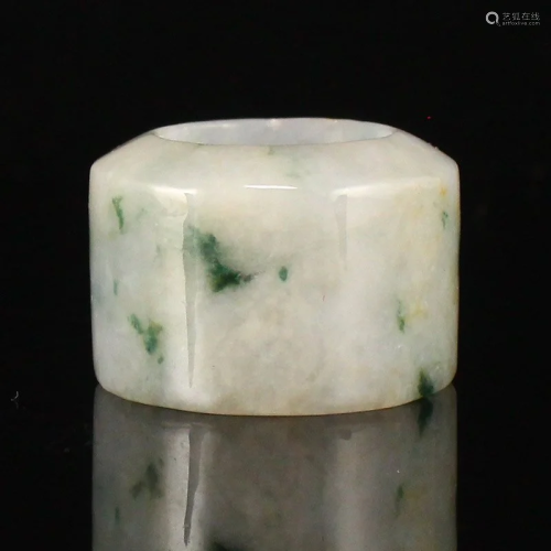 Natural Jadeite Thumb Ring