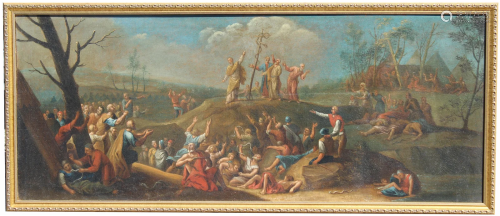 18th C. Old Master, Moses and the Serpent