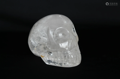 Carved Crystal Skull