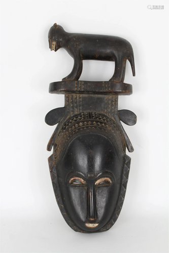 Baule or Yaure ppls Face Mask - West Africa