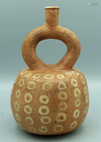Moche I Bottle - Peru, ca. 50 BC - 100 AD