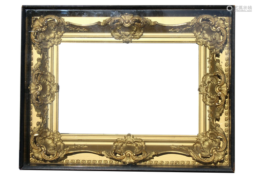 Antique Gilt Frame in Shadow Box