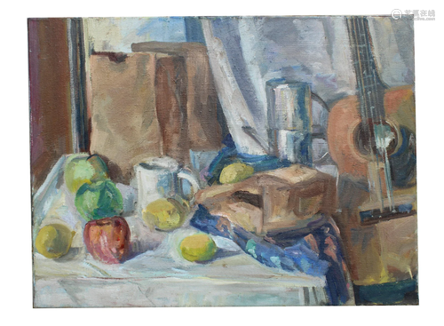 J. Galluccci (20th C.) Still Life