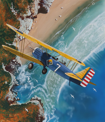 Steve Ferguson (B. 1946) "Douglas O-2H" Original