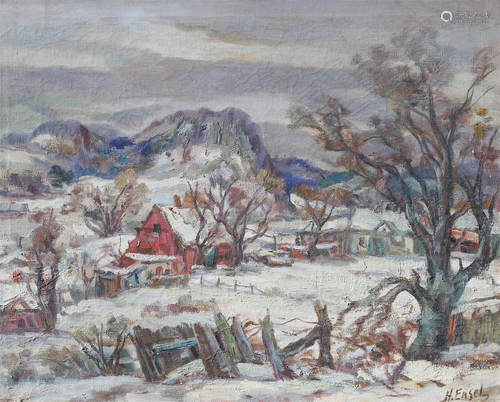 American School, 20th C. New England Landscape