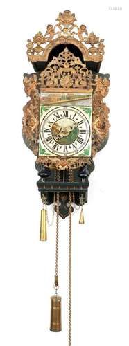 Chair clock, 19th century