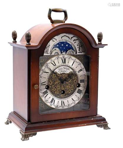 John Tompion table clock with moon phase