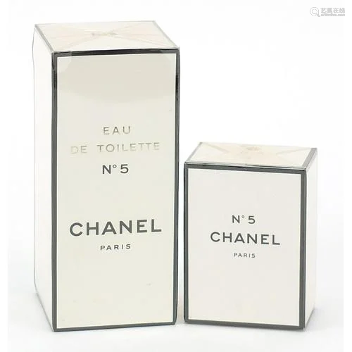 Two as new Chanel No. 5 perfumes
