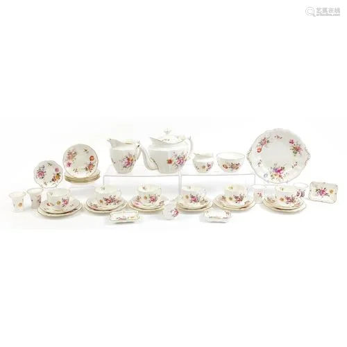 Royal Crown Derby, Derby Posies teaware including teapot, mi...