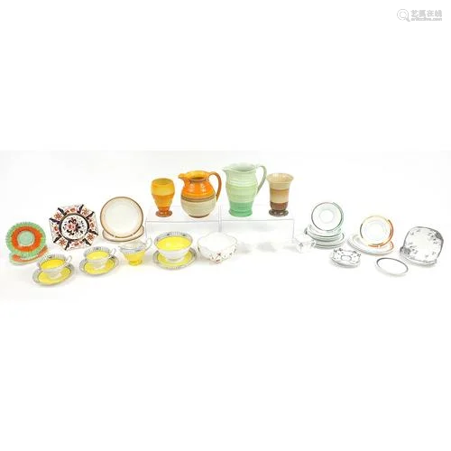 Shelley and Foley Wileman collectable china including two Mo...