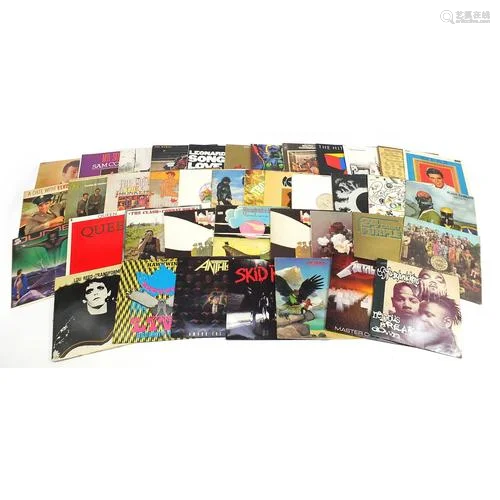 Vinyl LP's including The Beatles, Led Zeppelin, The Cla...