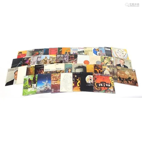 Vinyl LP's including The Beatles White Album with poste...