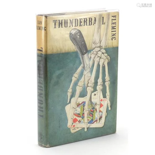 Thunderball by Ian Fleming, hardback book with dust jacket, ...