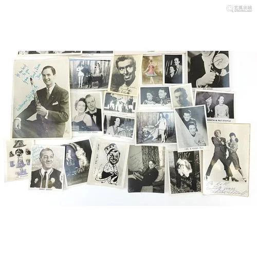 Autographed black and white Music and Music Hall photograph ...