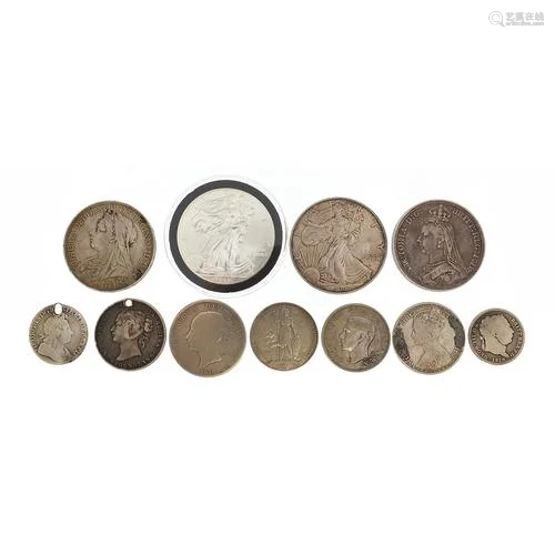 18th century and later British and American mostly silver co...