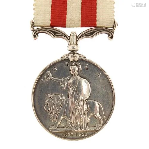 Victorian British military India Mutiny awarded to CORPL.MAR...