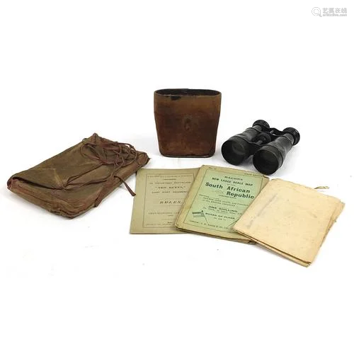 British militaria relating to The Buffs including a pair of ...