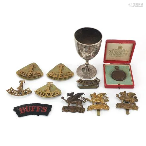 British military World War I militaria relating to Private R...